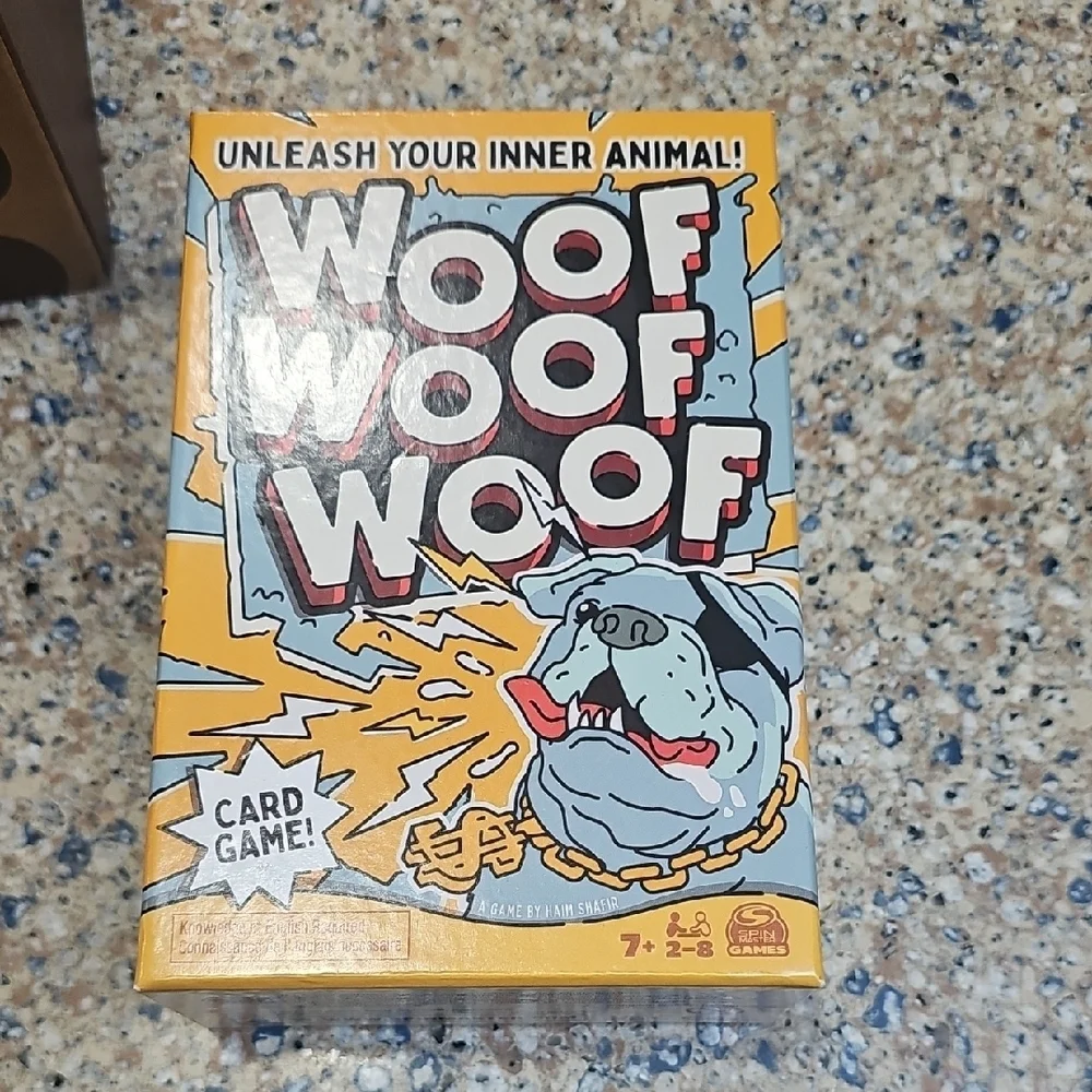 Woof Woof Woof Card Game 7+ NEW